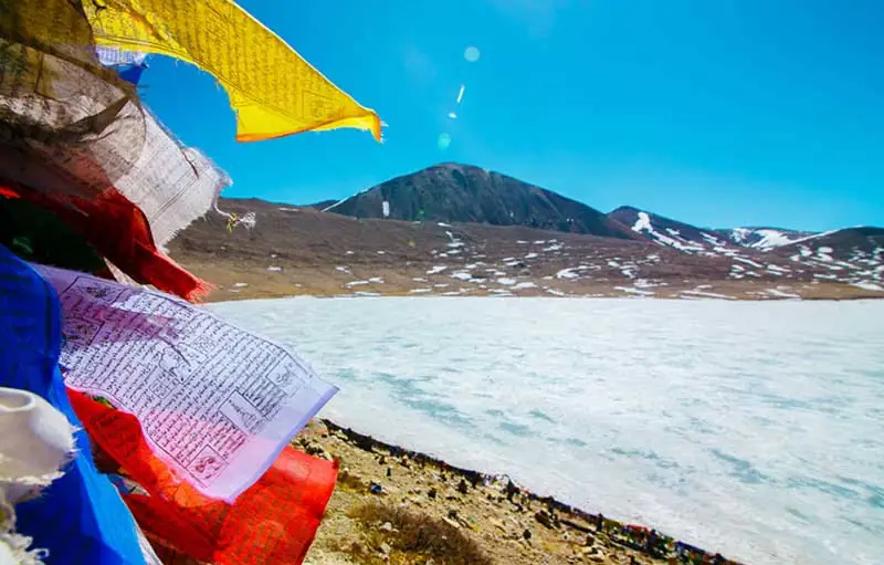 Gurudongmar Lake at Lachen